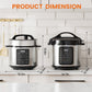 9-in-1 Electric Pressure Cooker & Multi-Function Smart Pot