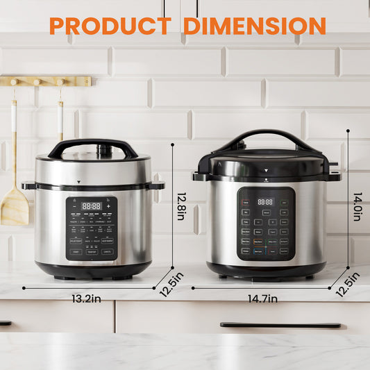 9-in-1 Electric Pressure Cooker & Multi-Function Smart Pot