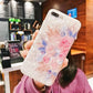 Compatible with Apple, Dream Shell Phone Case For iPhone X XS Max XR Rose Flower Back Cover Cases for iPhone 7 8 6 6s Plus Soft TPU Silicon Capa Prime Mart