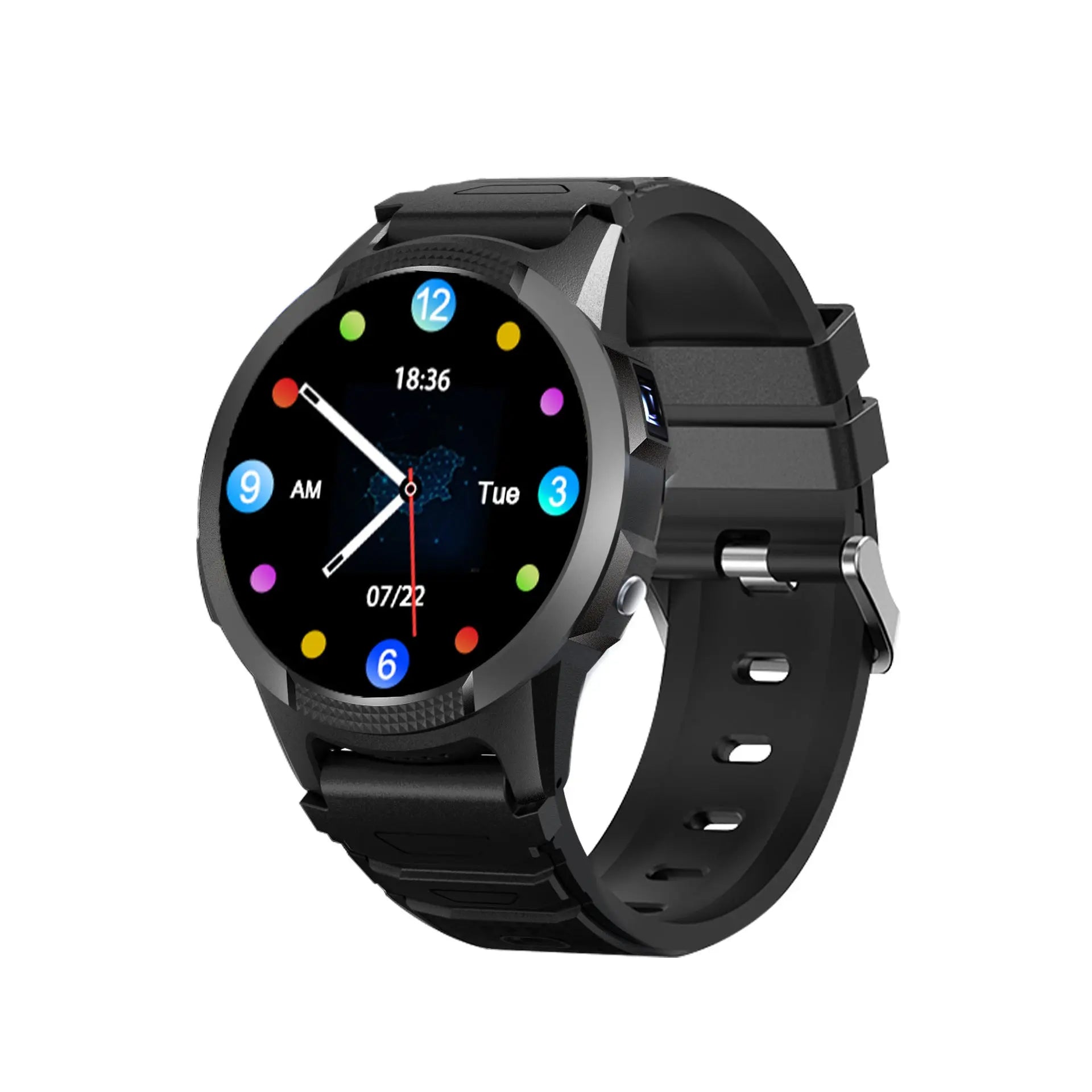 Student Smart Round Card Phone Positioning Watch Beie