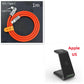 Prime Mart 3-in-1 Fast Charging Station – Wireless Quick Charge Dock & Phone Stand Prime Mart