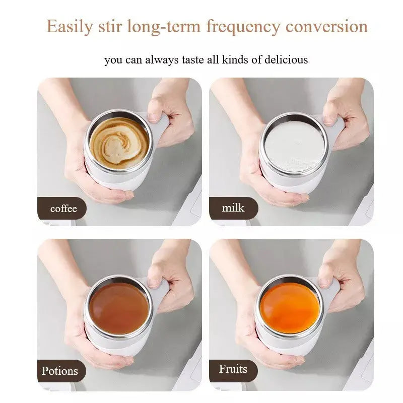 Electric Automatic Stirring Coffee Cup & Mug – Prime Mart Prime Mart