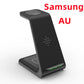 Prime Mart 3-in-1 Fast Charging Station – Wireless Quick Charge Dock & Phone Stand Prime Mart