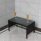 Outdoor Coffee Table – Tempered Glass Patio Table Prime Mart