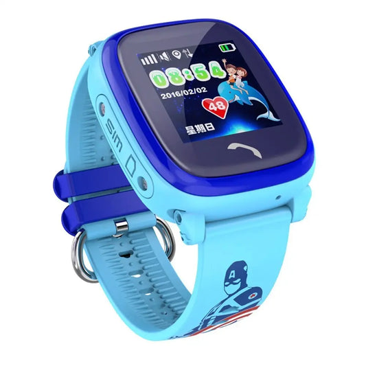 DF25 Children Waterproof Smart Watches Touch Screen Call for Rescue Remote Monitoring and Location Children's Telephone Watches Prime Mart