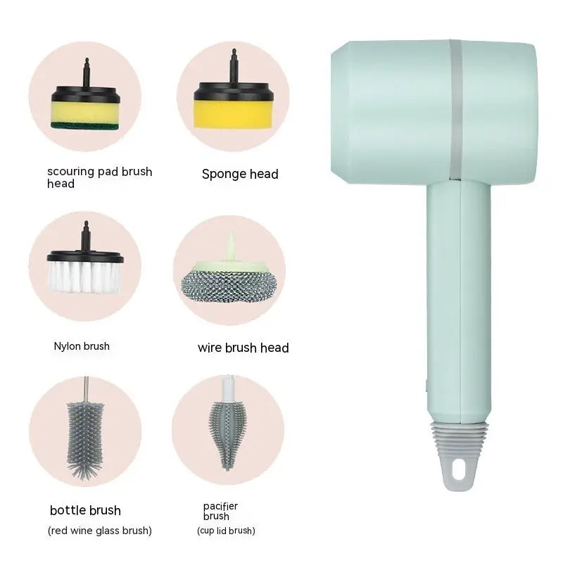 Automatic Electric Cleaning Brush & Scrubber – Prime Mart Prime Mart