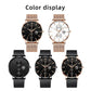 New Simple Fashion Men's Vacuum Plating Mesh Strap Quartz Watch Prime Mart