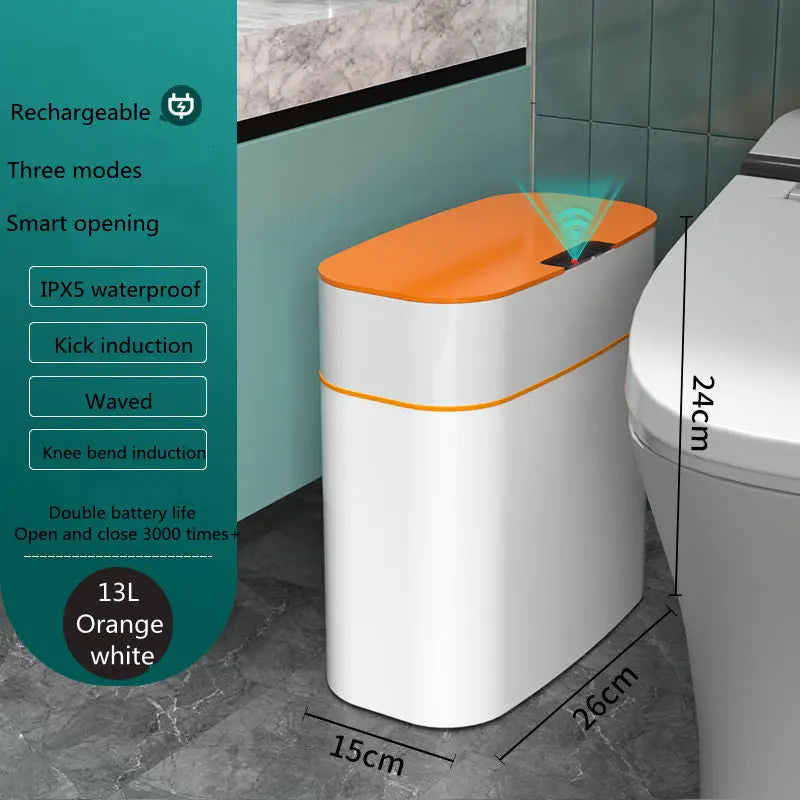 Smart Trash Can – Automatic Sensor Dustbin with Lid Prime Mart