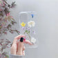 Silver Foil Dried Flowers For Mobile Phone Cases Epoxy Transparent Prime Mart