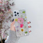 Silver Foil Dried Flowers For Mobile Phone Cases Epoxy Transparent Prime Mart