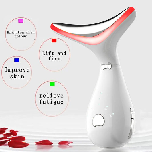 Color Light Neck Beauty Instrument Neck Massage Beauty Instrument Prime Mart