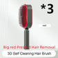 Self-Cleaning Hair Brush & Scalp Comb – Prime Mart Prime Mart