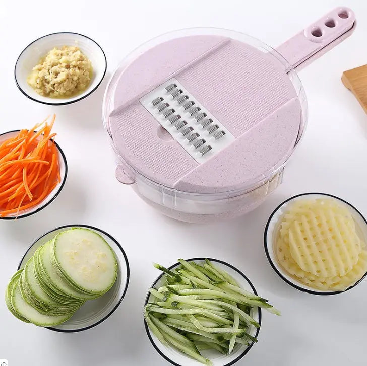8-in-1 Mandoline Slicer & Vegetable Cutter – Prime Mart Prime Mart