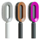 Self-Cleaning Hair Brush & Scalp Comb – Prime Mart Prime Mart
