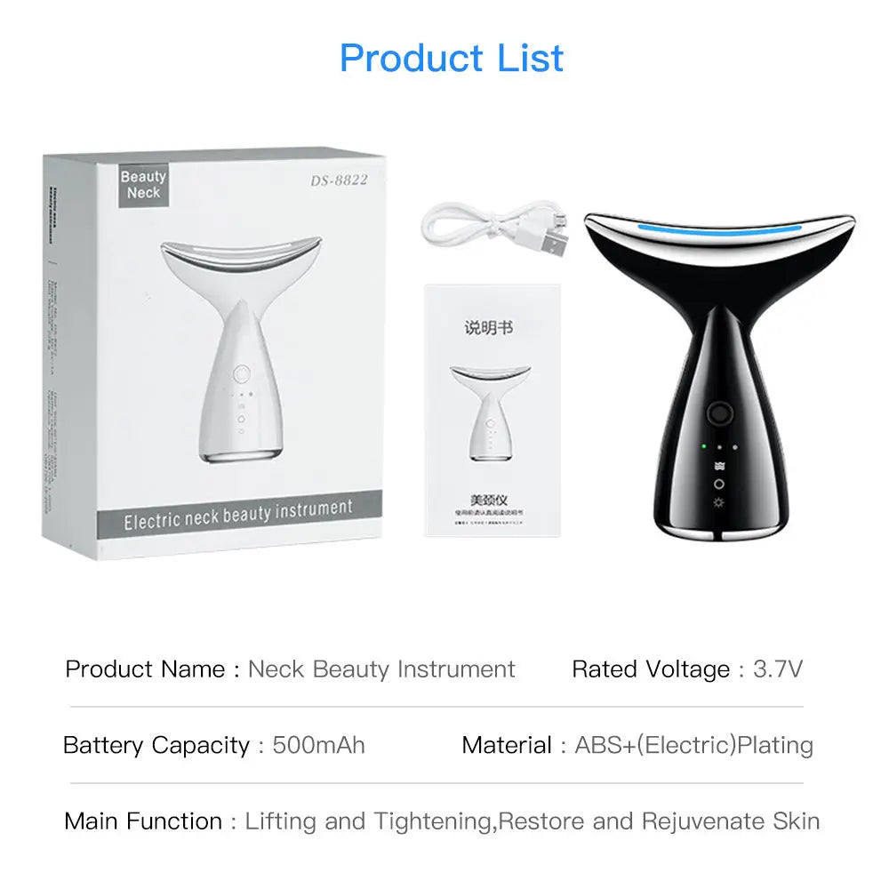 Face & Neck Lifting Device with LED Therapy – Prime Mart Prime Mart