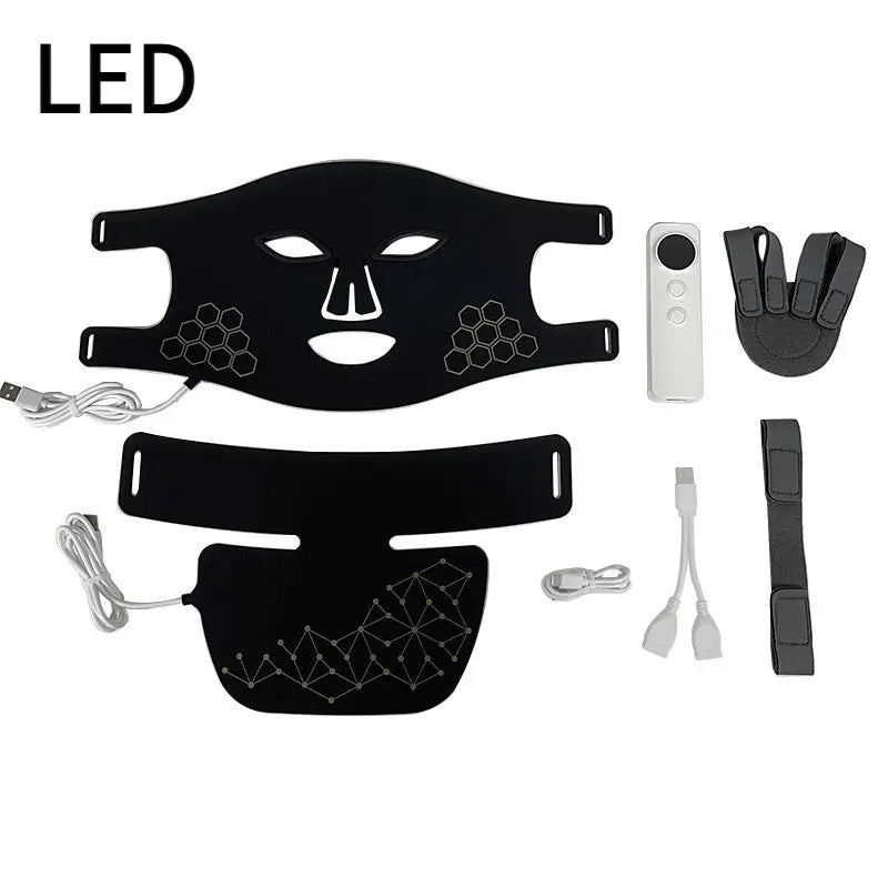 Neck Beauty Instrument Fade Neck Pattern Infrared Light Neck Massager Beauty Prime Mart
