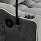 55.5” Foldable Velvet Sofa Bed – Modern Pull-Out, Adjustable in 3 Lengths