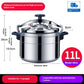 Large Capacity Explosion-Proof Pressure Cooker for Gas Stove