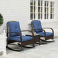 Rattan Chaise Lounge Chair, Wicker Patio Furniture Set Prime Mart