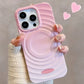 Personalized Gradient Ripple Circle For 15 Phone Cases Prime Mart