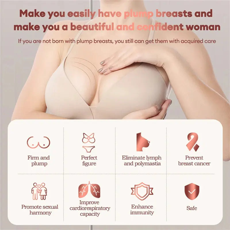 Household Vibration Heating Chest Beauty Device Prime Mart