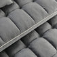 55.5” Foldable Velvet Sofa Bed – Modern Pull-Out, Adjustable in 3 Lengths