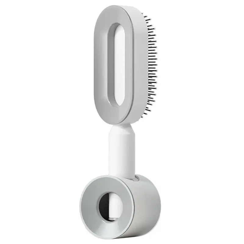 Self-Cleaning Hair Brush & Scalp Comb – Prime Mart Prime Mart