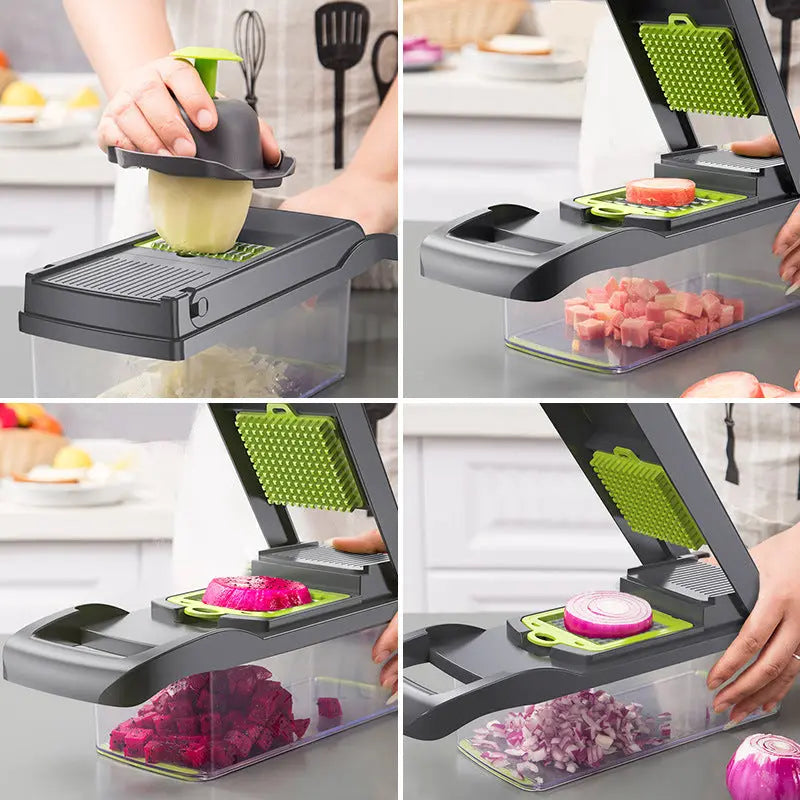 Vegetable Slicer & Dicer for Kitchen – Prime Mart Prime Mart