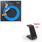 Prime Mart 3-in-1 Fast Charging Station – Wireless Quick Charge Dock & Phone Stand Prime Mart
