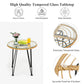 3-Piece Rattan Furniture Set – Cushioned Chair & Table Prime Mart