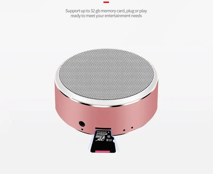 S8 portable Bluetooth speaker Mini card subwoofer built-in battery mini speaker Prime Mart