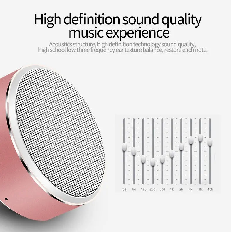 S8 portable Bluetooth speaker Mini card subwoofer built-in battery mini speaker Prime Mart