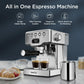Espresso Machine with Milk Frother – Prime Mart Prime Mart