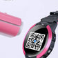 Student Smart Round Card Phone Positioning Watch Beie