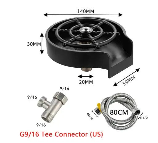 Automatic Cup Washer Faucet Attachment – Prime Mart Prime Mart