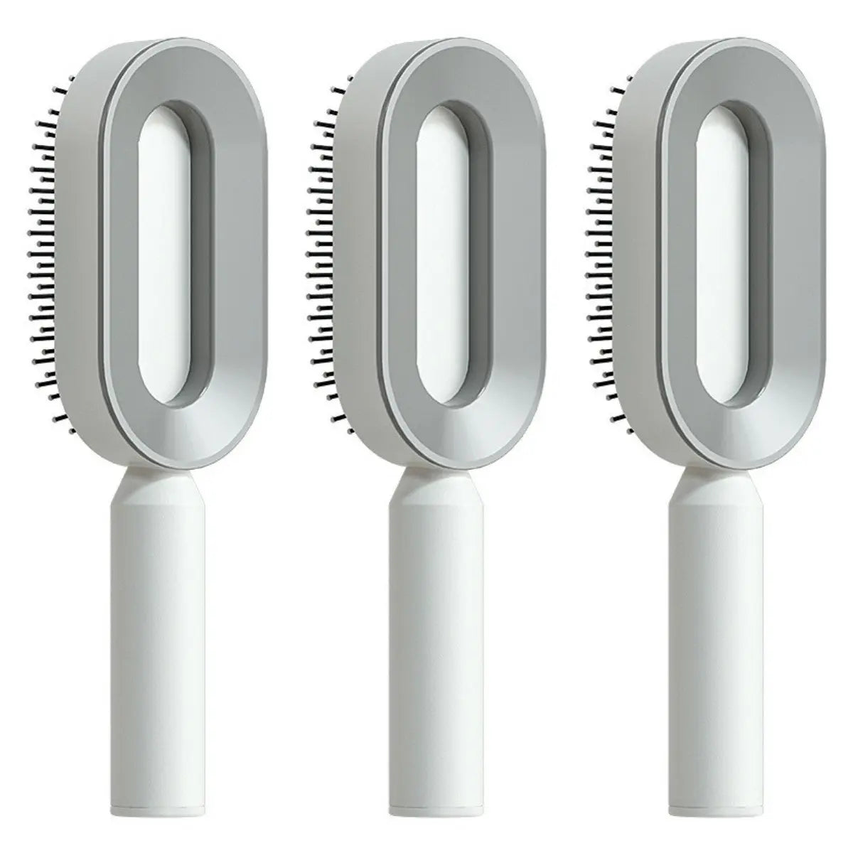 Self-Cleaning Hair Brush & Scalp Comb – Prime Mart Prime Mart