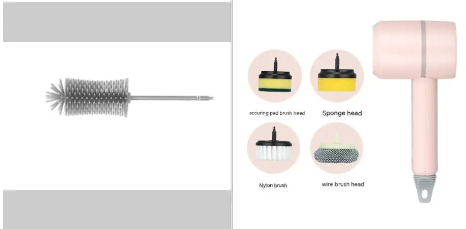 Automatic Electric Cleaning Brush & Scrubber – Prime Mart Prime Mart