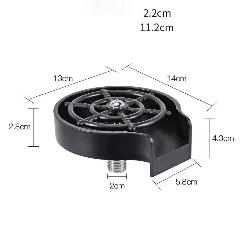 Automatic Cup Washer Faucet Attachment – Prime Mart Prime Mart