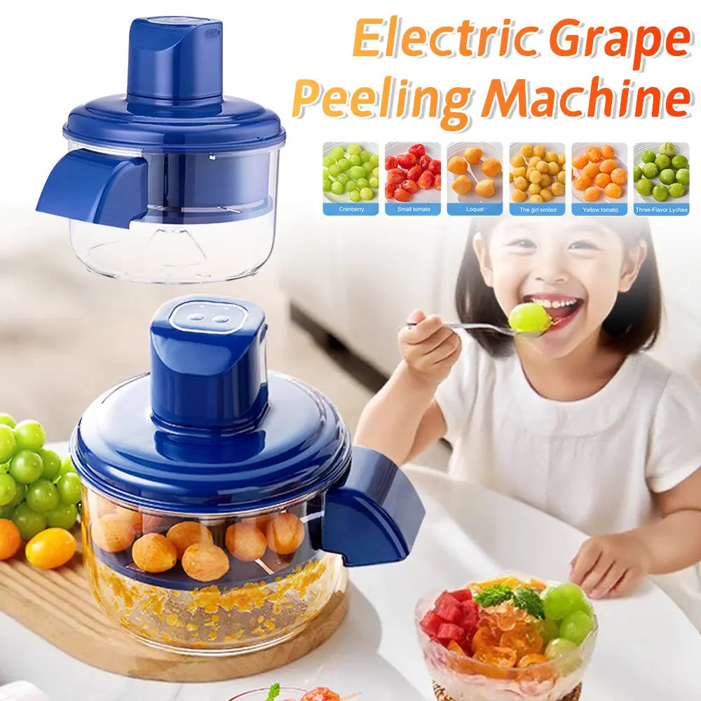 Electric Grape Peeler – Rechargeable Fruit Skin Remover Prime Mart