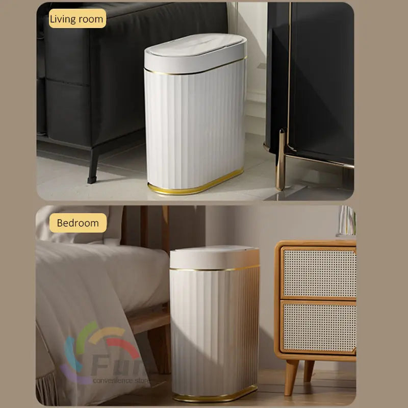 Smart Trash Can – Automatic Sensor Dustbin with Lid Prime Mart