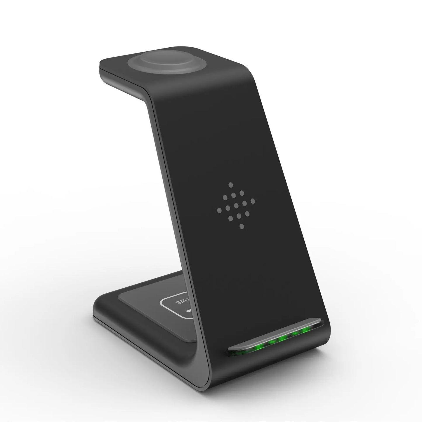 Prime Mart 3-in-1 Fast Charging Station – Wireless Quick Charge Dock & Phone Stand Prime Mart