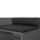 TREXM Modern Shoe Storage Bench with Cushion (Gray)