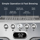 Espresso Machine with Milk Frother – Prime Mart Prime Mart