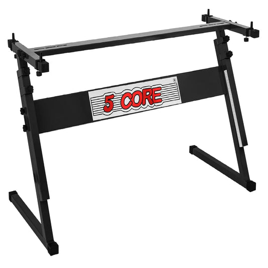 5 Core Keyboard Stand Z Style Height Adjustable Sturdy Piano Riser Lift Holder Stands 5 Core