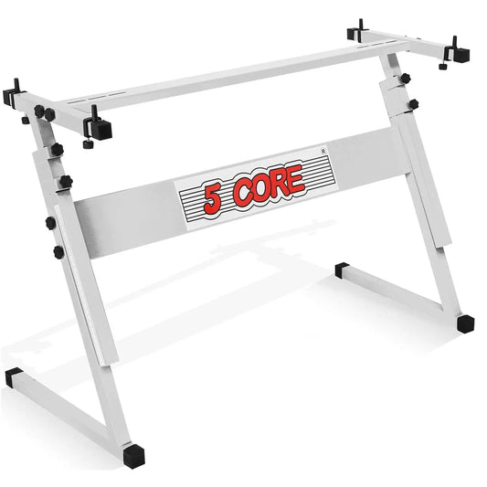 5 Core Keyboard Stand Z Style Height Adjustable Sturdy Piano Riser Lift Holder Stands 5 Core