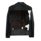 Cowhide Moto Jacket with Hair-On Panels Levante Hub