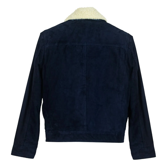 Oslo Sheep Fur Suede Jacket Levante Hub
