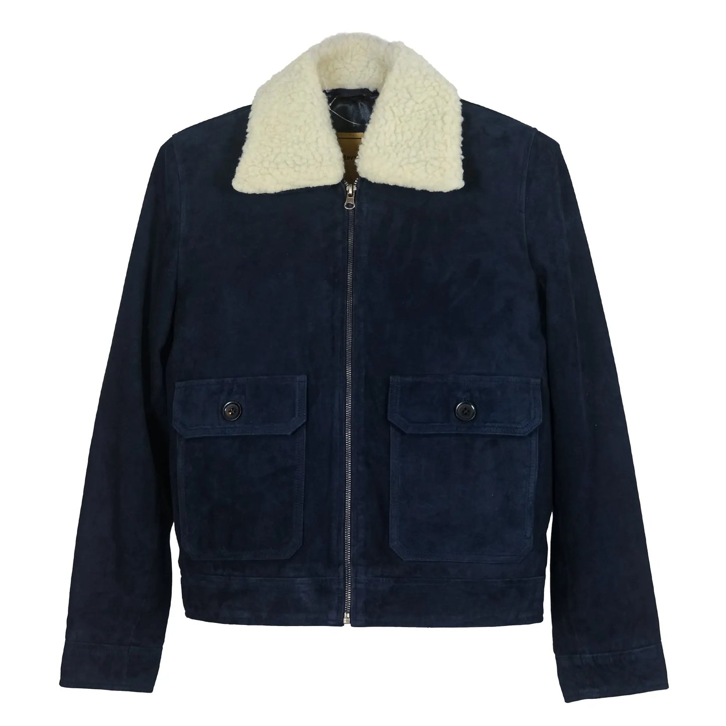 Oslo Sheep Fur Suede Jacket Levante Hub