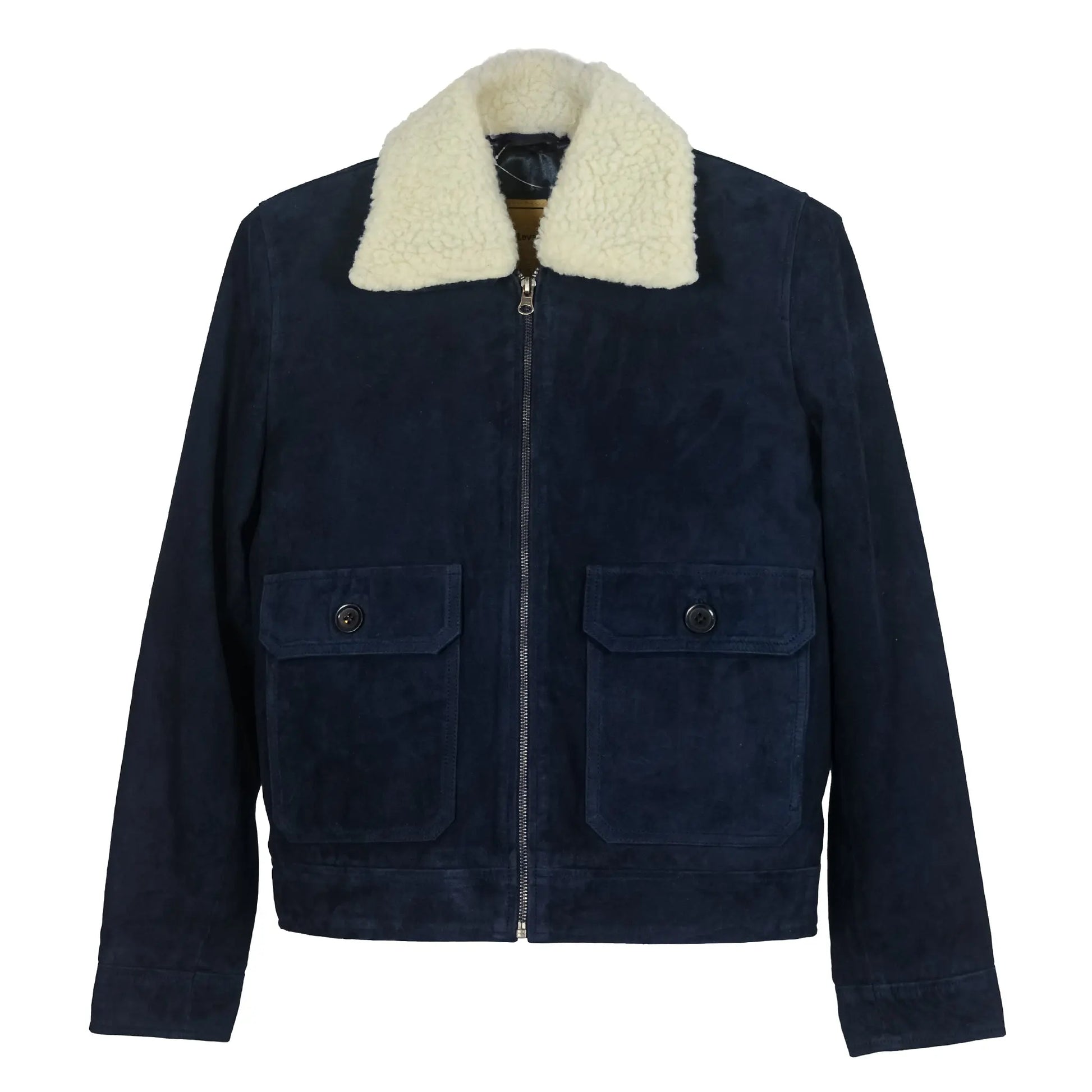 Oslo Sheep Fur Suede Jacket Levante Hub