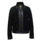 Shadowline Goat Suede Jacket – Matte Black Levante Hub
